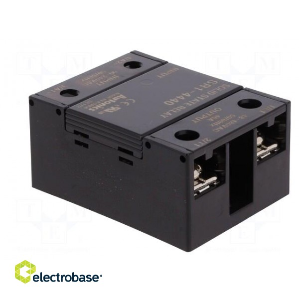 Relay: solid state | Ucntrl: 90÷240VAC | 40A | 48÷480VAC | screw type image 4