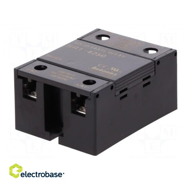 Relay: solid state | Ucntrl: 90÷240VAC | 50A | 24÷240VAC | screw type image 2