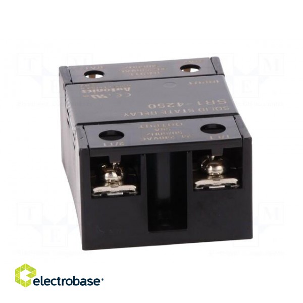 Relay: solid state | Ucntrl: 90÷240VAC | 50A | 24÷240VAC | screw type image 5