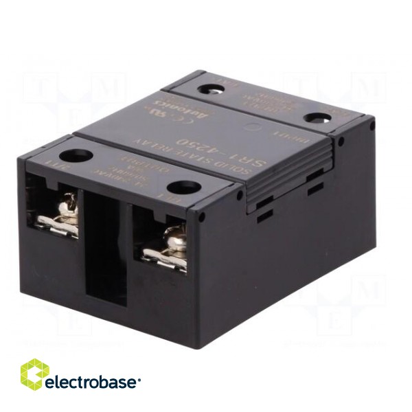 Relay: solid state | Ucntrl: 90÷240VAC | 50A | 24÷240VAC | screw type image 6