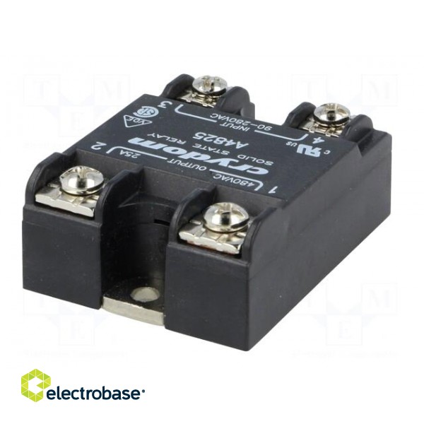 Relay: solid state | Ucntrl: 90÷280VAC | 25A | 48÷530VAC | -40÷80°C image 6