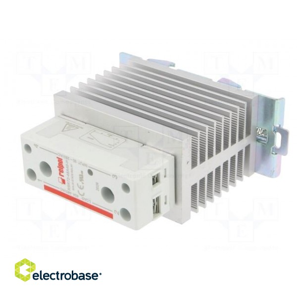 Relay: solid state | Ucntrl: 90÷280VAC | 40A | 24÷530VAC | -30÷80°C фото 2