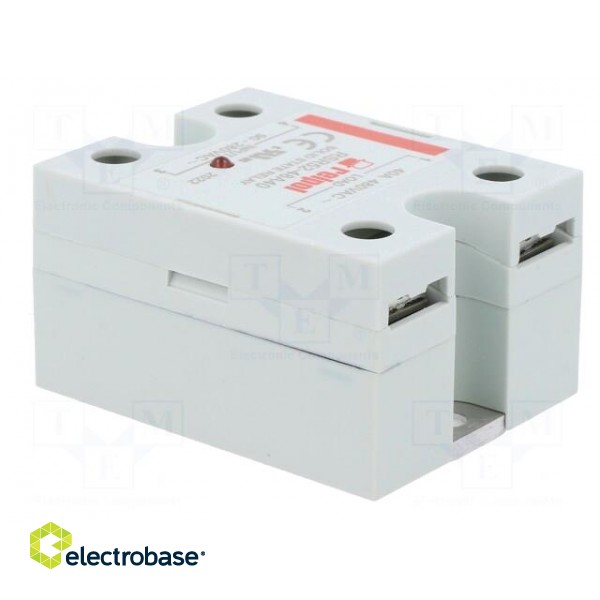 Relay: solid state | Ucntrl: 90÷280VAC | 40A | 48÷530VAC | -30÷80°C фото 4