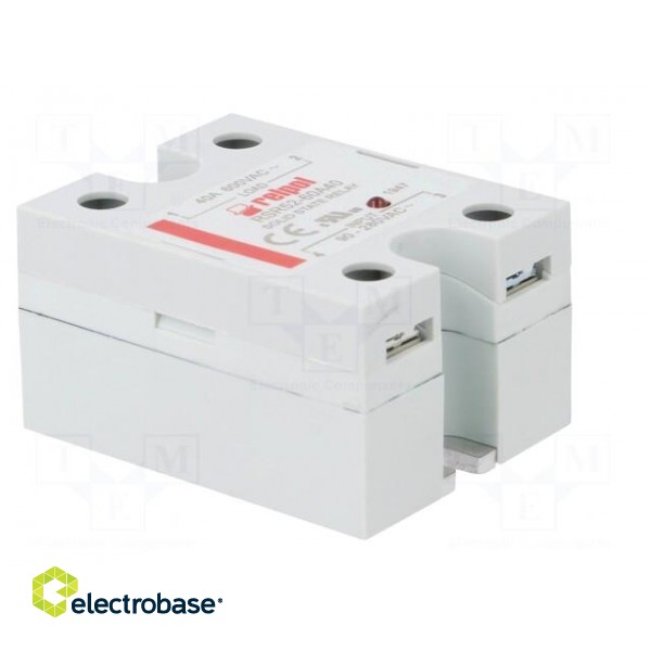 Relay: solid state | Ucntrl: 90÷280VAC | 40A | 48÷660VAC | -30÷80°C фото 8