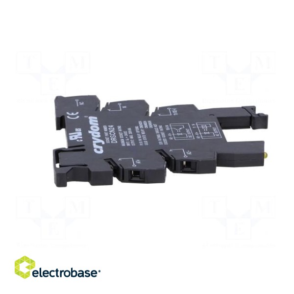 Relays accessories: socket | Ucntrl: 15÷30VDC | Series: CN paveikslėlis 7