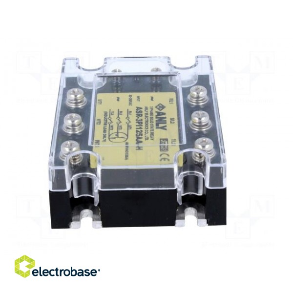 Relay: solid state | Ucntrl: 80÷280VAC | 125A | 48÷480VAC | 3-phase image 5