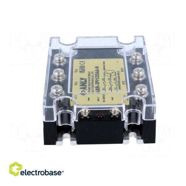Relay: solid state | Ucntrl: 80÷280VAC | 125A | 48÷480VAC | 3-phase image 9