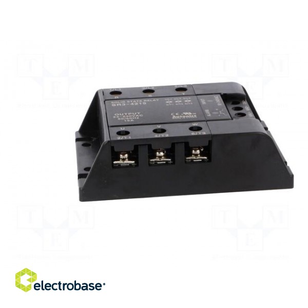 Relay: solid state | Ucntrl: 90÷240VAC | 15A | 24÷240VAC | 3-phase image 3