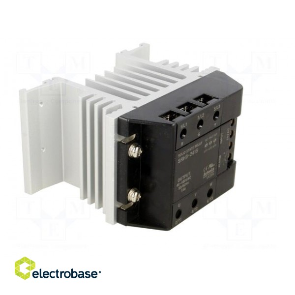 Relay: solid state | 15A | Uswitch: 48÷480VAC | 3-phase | Series: SRH3 paveikslėlis 8