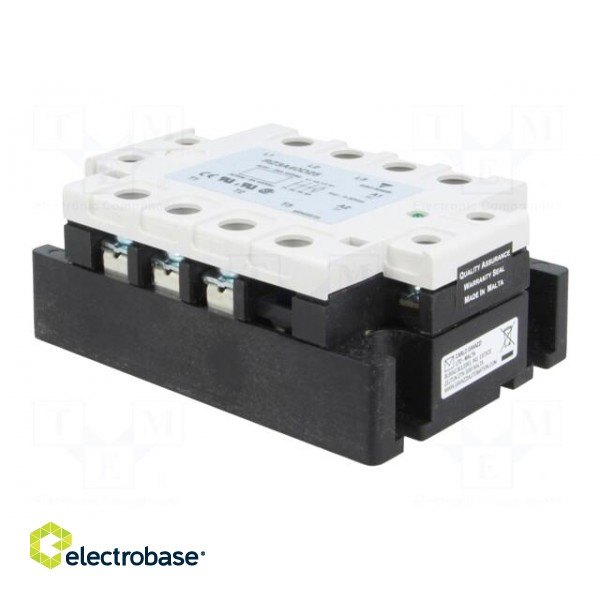 Relay: solid state | Ucntrl: 4÷32VDC | 25A | 24÷440VAC | 3-phase | IP00 image 4