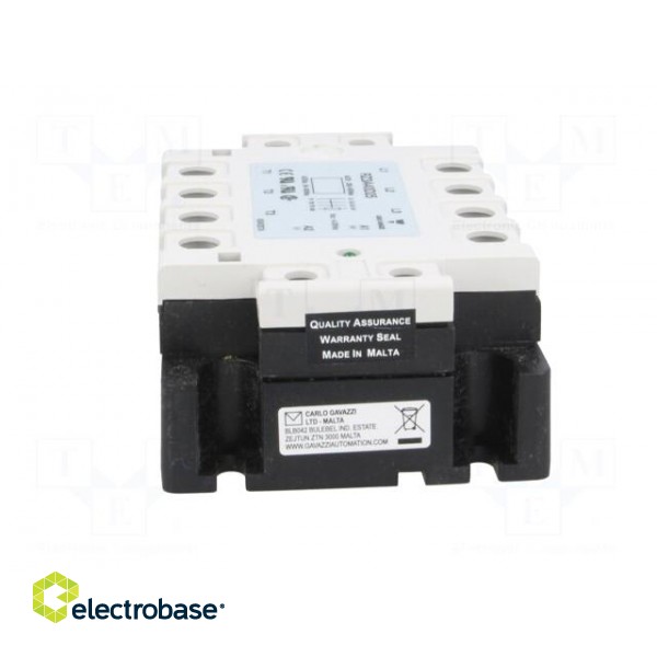 Relay: solid state | Ucntrl: 4÷32VDC | 25A | 24÷440VAC | 3-phase | IP00 image 5