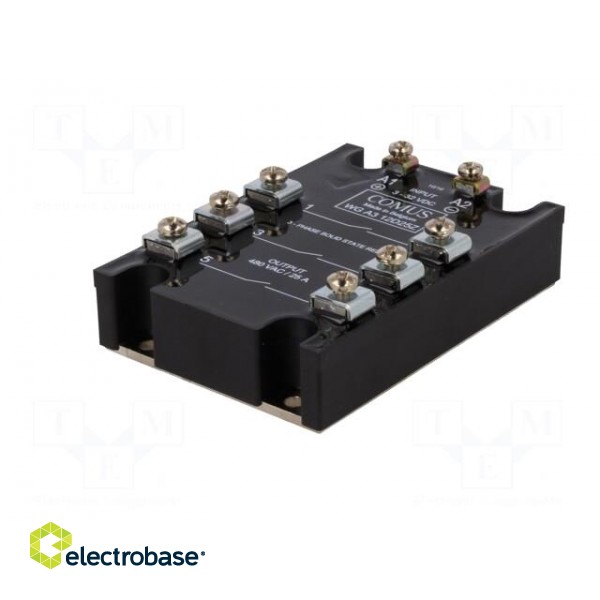 Relay: solid state | 25A | Uswitch: 24÷480VAC | 3-phase | Series: WGA3 image 2