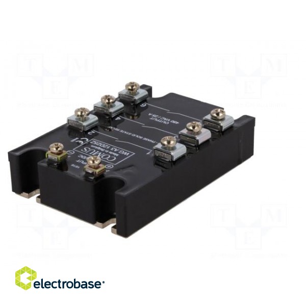 Relay: solid state | Ucntrl: 3÷32VDC | 25A | 24÷480VAC | 3-phase фото 6