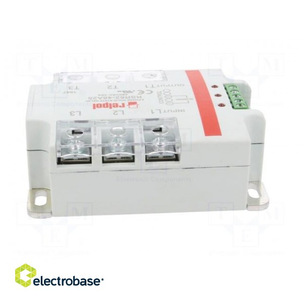 Relay: solid state | Ucntrl: 90÷280VAC | 25A | 24÷530VAC | 3-phase фото 7