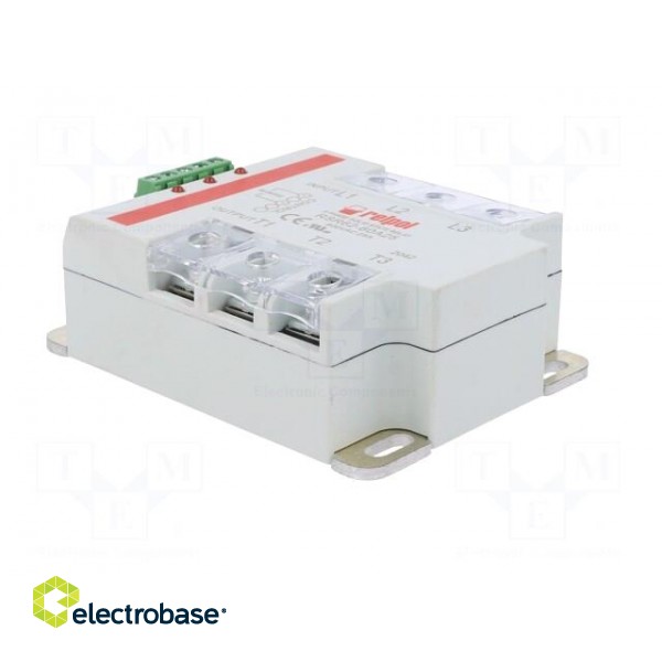 Relay: solid state | 25A | Uswitch: 24÷660VAC | 3-phase | Series: RSR62 фото 4