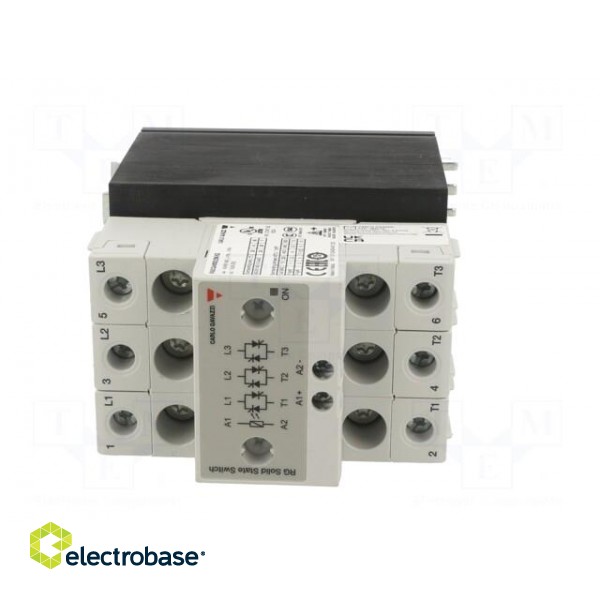 Relay: solid state | 25A | Uswitch: 42÷660VAC | 3-phase | Series: RGC3 фото 9