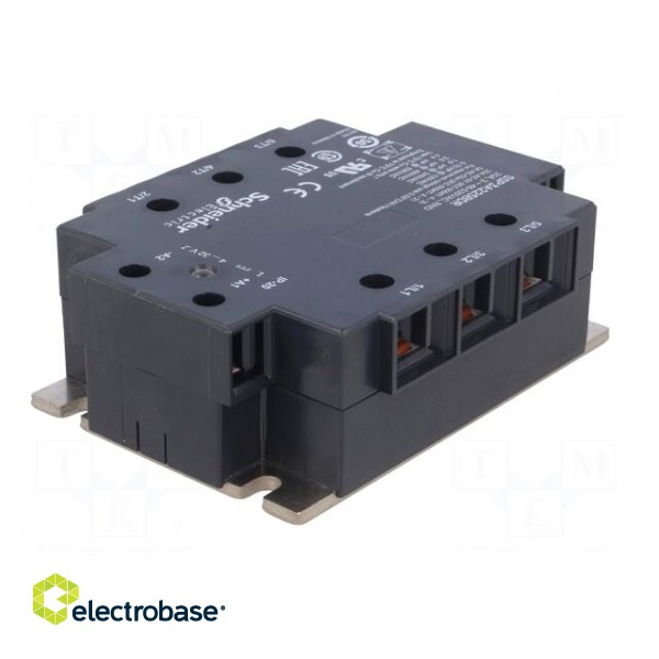 Relay: solid state | Ucntrl: 4÷32VDC | 25A | 48÷530VAC | 3-phase | IP20 image 6