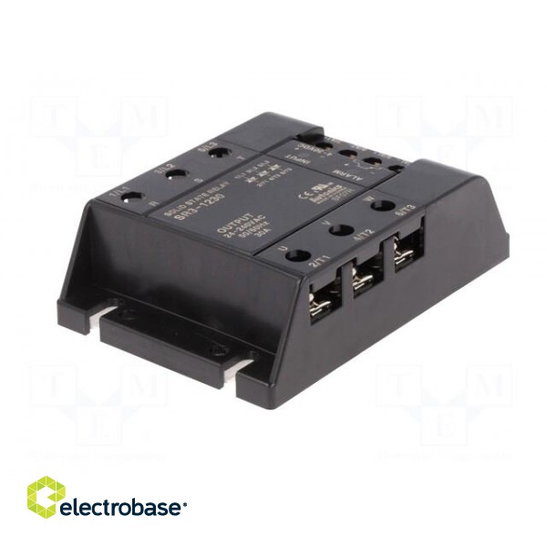Relay: solid state | Ucntrl: 4÷30VDC | 30A | 24÷240VAC | 3-phase image 2