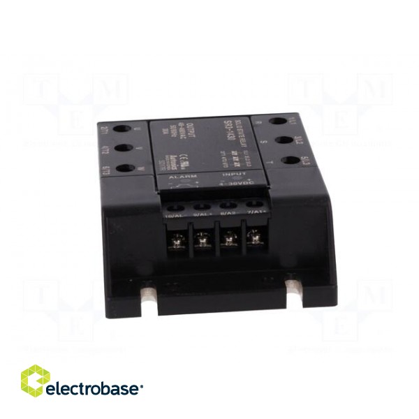 Relay: solid state | Ucntrl: 4÷30VDC | 30A | 48÷480VAC | 3-phase фото 5
