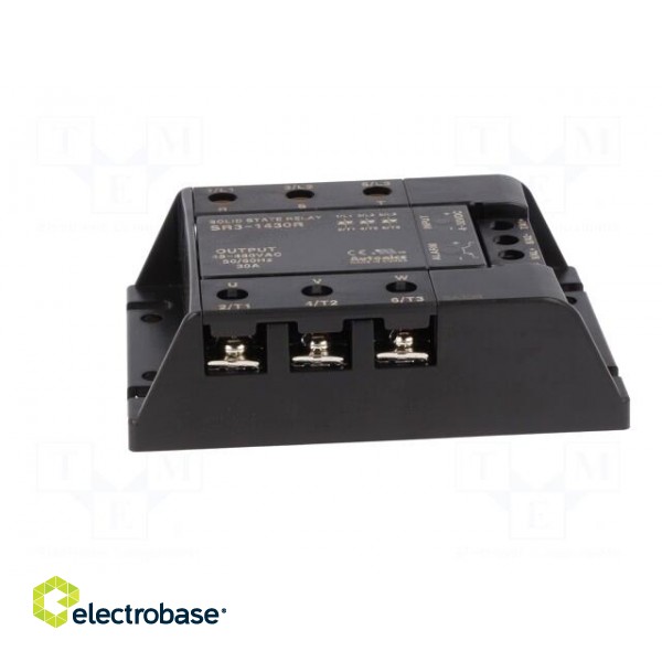 Relay: solid state | 30A | Uswitch: 48÷480VAC | 3-phase | Series: SR3 image 3