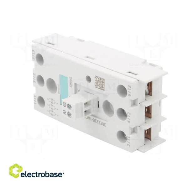 Relay: solid state | 30A | Uswitch: 48÷600VAC | 3-phase | Series: 3RF22 image 2