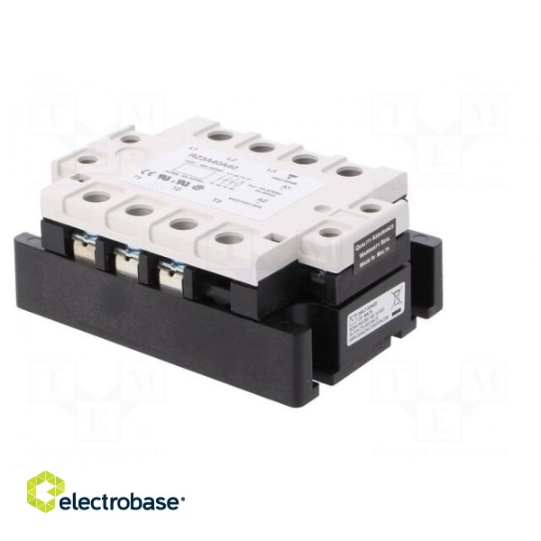 Relay: solid state | Ucntrl: 24÷50VDC | Ucntrl: 24÷275VAC | 40A | IP00 фото 4