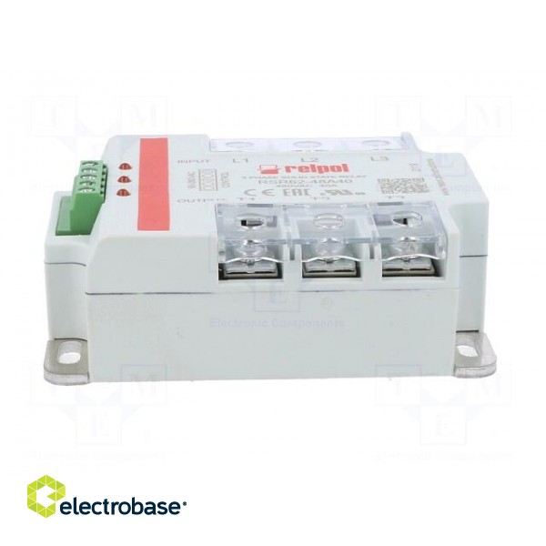 Relay: solid state | 40A | Uswitch: 24÷530VAC | 3-phase | Series: RSR62 фото 3