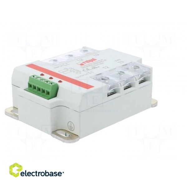 Relay: solid state | 40A | Uswitch: 24÷660VAC | 3-phase | Series: RSR62 image 2