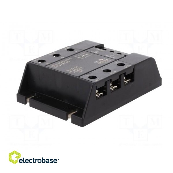 Relay: solid state | Ucntrl: 24VAC | 40A | 48÷480VAC | 3-phase фото 2