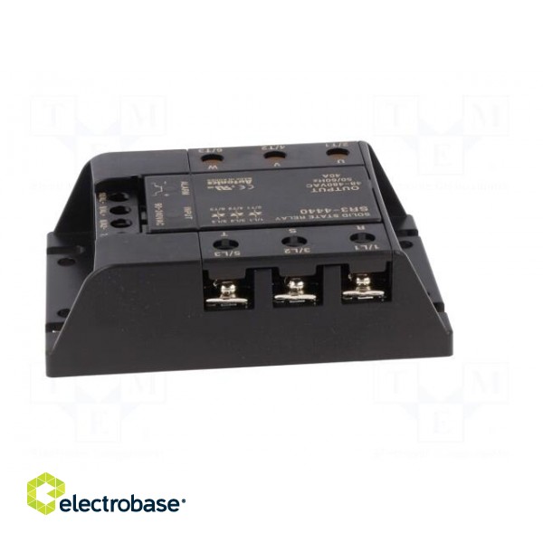 Relay: solid state | 40A | Uswitch: 48÷480VAC | 3-phase | Series: SR3 image 7