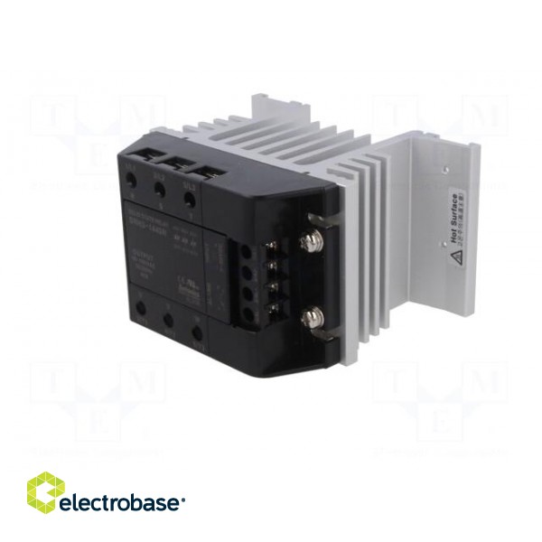 Relay: solid state | 40A | Uswitch: 48÷480VAC | 3-phase | Series: SRH3 paveikslėlis 2