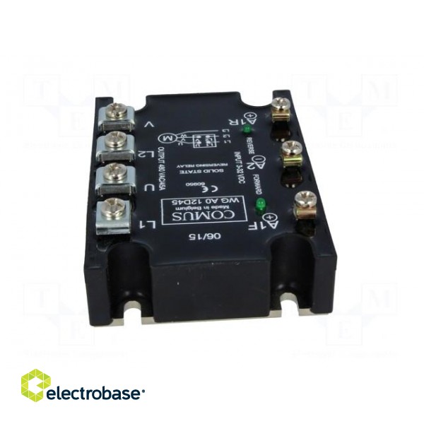 Relay: solid state | 45A | Uswitch: 48÷480VAC | 3-phase,reversing image 5