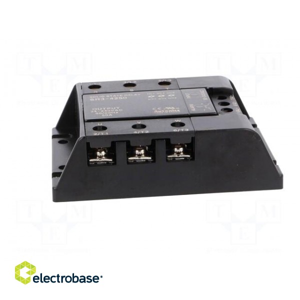 Relay: solid state | Ucntrl: 90÷240VAC | 50A | 24÷240VAC | 3-phase | DIN image 3