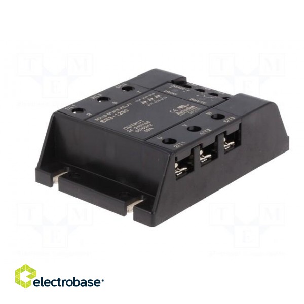 Relay: solid state | Ucntrl: 4÷30VDC | 50A | 24÷240VAC | 3-phase image 2