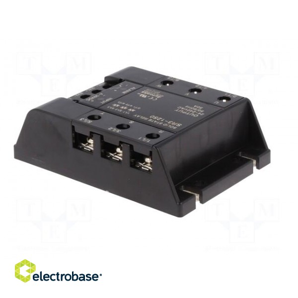 Relay: solid state | 50A | Uswitch: 24÷240VAC | 3-phase | Series: SR3 image 8
