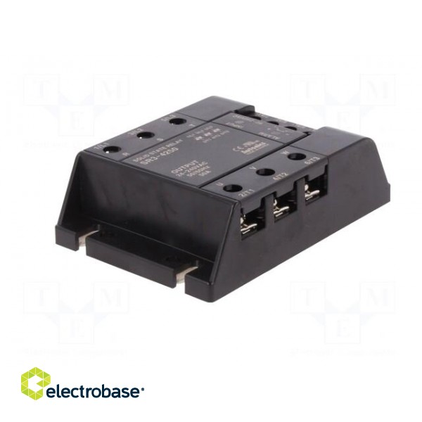 Relay: solid state | Ucntrl: 90÷240VAC | 50A | 24÷240VAC | 3-phase image 2