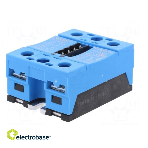 Relay: solid state | 50A | Uswitch: 24÷510VAC | 2-phase | Series: SOB image 2