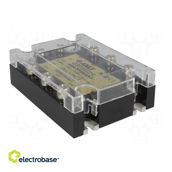 Relay: solid state | Ucntrl: 80÷280VAC | 50A | 48÷480VAC | 3-phase image 4