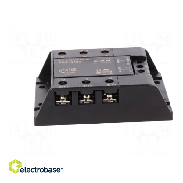 Relay: solid state | 50A | Uswitch: 48÷480VAC | 3-phase | Series: SR3 image 3