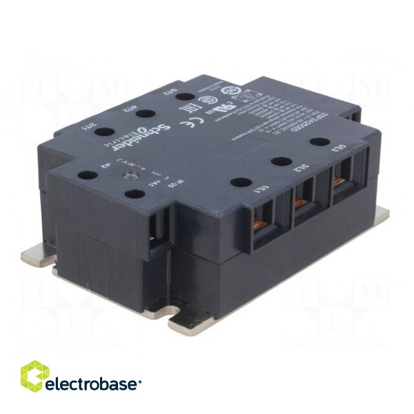 Relay: solid state | Ucntrl: 4÷32VDC | 50A | 48÷530VAC | 3-phase | IP20 image 6