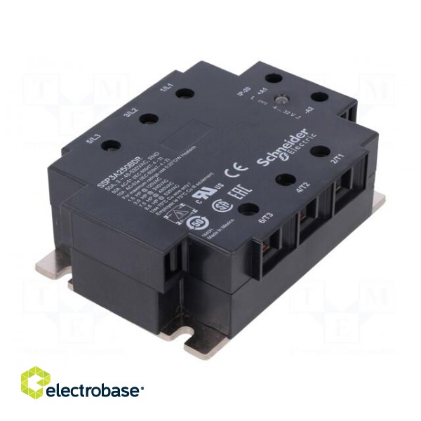 Relay: solid state | 50A | Uswitch: 48÷530VAC | 3-phase | Series: SSP paveikslėlis 1