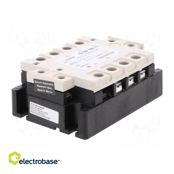 Relay: solid state | 55A | Uswitch: 42÷660VAC | 3-phase | -30÷80°C фото 6