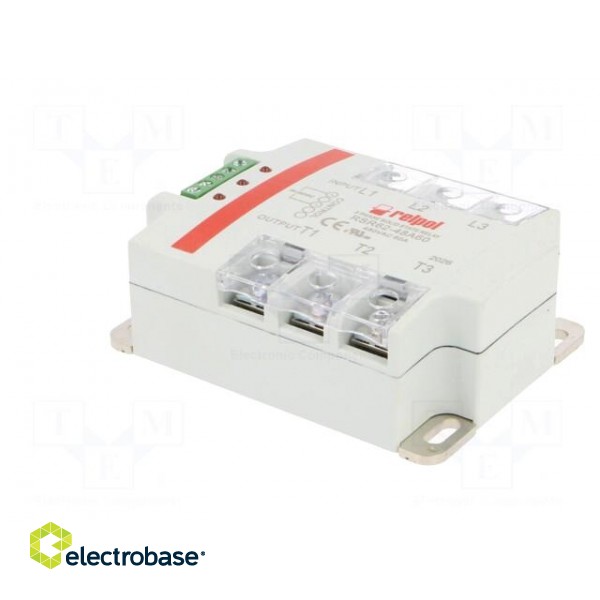 Relay: solid state | 60A | Uswitch: 24÷530VAC | 3-phase | Series: RSR62 paveikslėlis 4