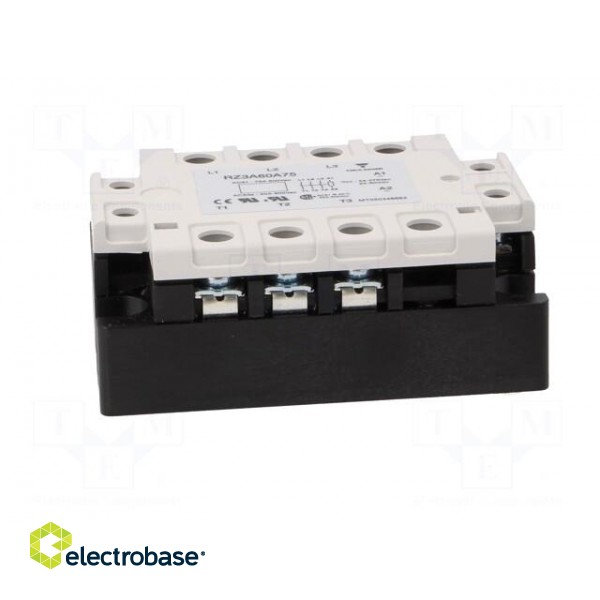 Relay: solid state | Ucntrl: 20÷50VDC | Ucntrl: 24÷275VAC | 75A | IP00 фото 3