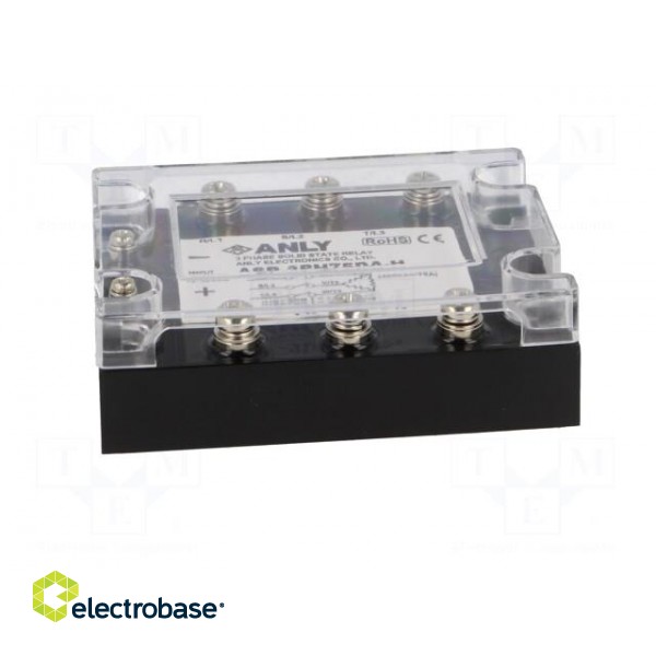 Relay: solid state | Ucntrl: 12÷32VDC | 75A | 48÷480VAC | 3-phase image 3