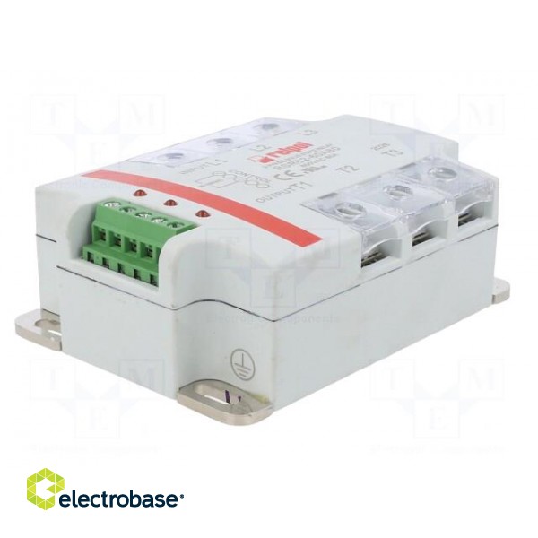 Relay: solid state | 80A | Uswitch: 24÷660VAC | 3-phase | Series: RSR62 image 2