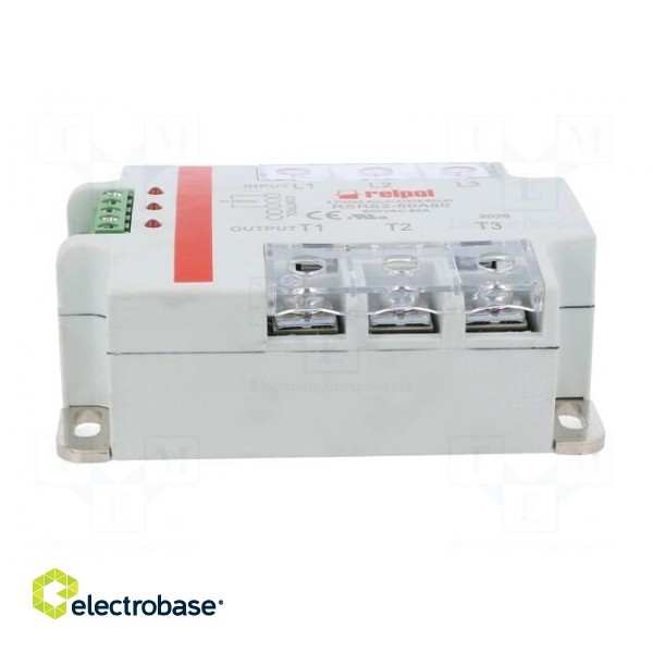 Relay: solid state | 80A | Uswitch: 24÷660VAC | 3-phase | Series: RSR62 image 3