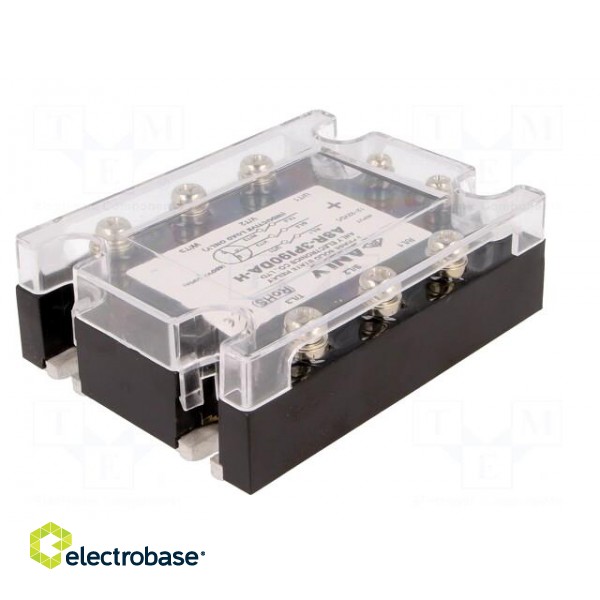 Relay: solid state | Ucntrl: 12÷32VDC | 90A | 48÷480VAC | 3-phase image 6