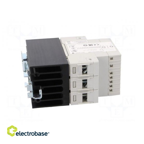 Relay: solid state | Ucntrl: 0÷10VDC | 25A | 180÷660VAC | 2-phase | IP20 фото 7