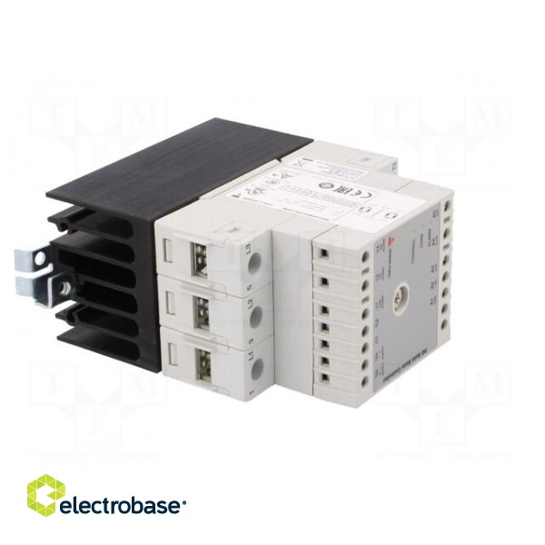 Relay: solid state | Ucntrl: 0÷10VDC | 25A | 180÷660VAC | 2-phase | IP20 фото 8